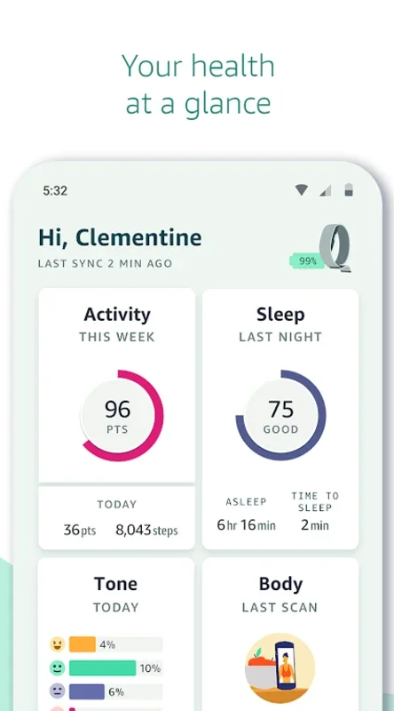 Amazon Halo for Android: Monitor Bracelet Data and Mood