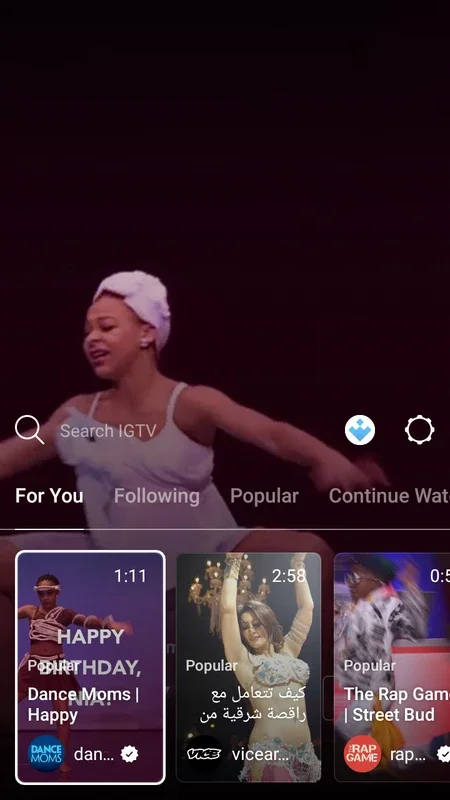 IGTV for Android: Enjoy Vertical Videos