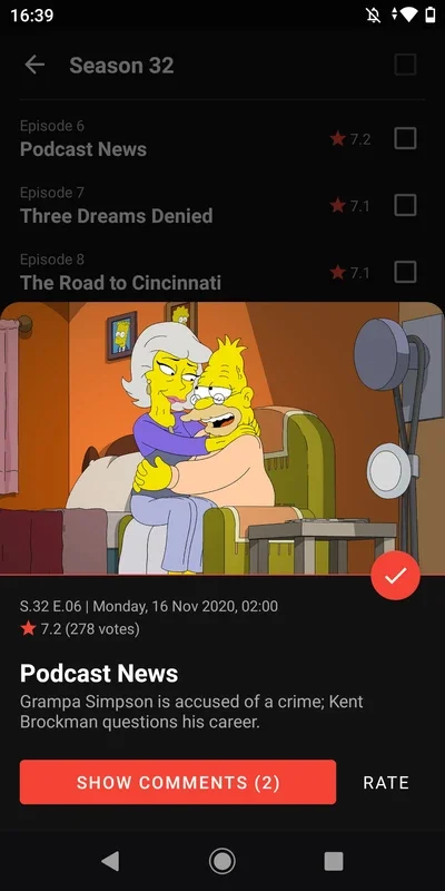 Showly 2.0 for Android - Stream Your Favorite TV Shows