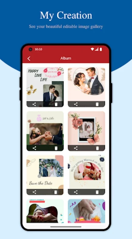 Wedding Photo Frame for Android - Enhance Your Wedding Memories