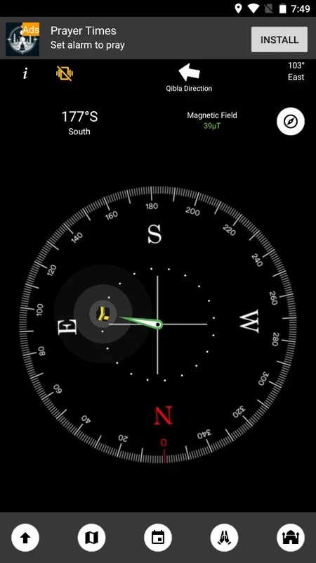 Qibla Compass for Android - Find the Direction to Mecca