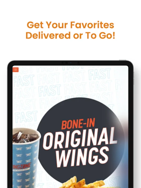 Wing Zone for Android - Download the APK for Quick Wing Ordering