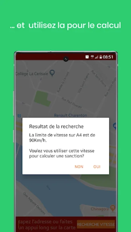 Quelle Amende - Excès Vitesse for Android: Accurate Speeding Fine Calculator