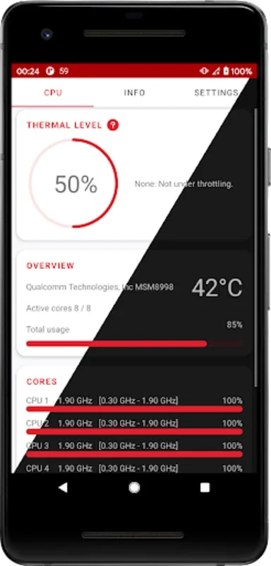 Temperature Monitor & Alarm for Android - Keep Your Device Cool