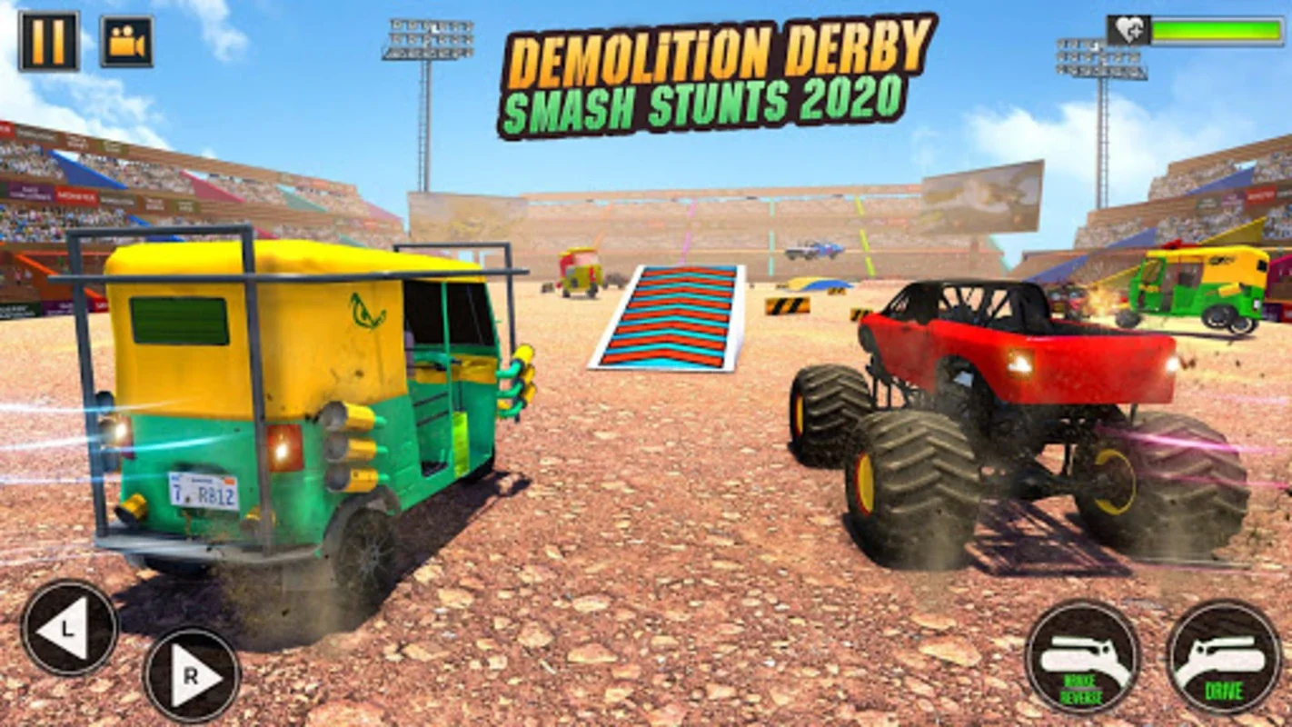 Tuk Tuk Auto Rickshaw Stunts for Android - Intense Derby Action