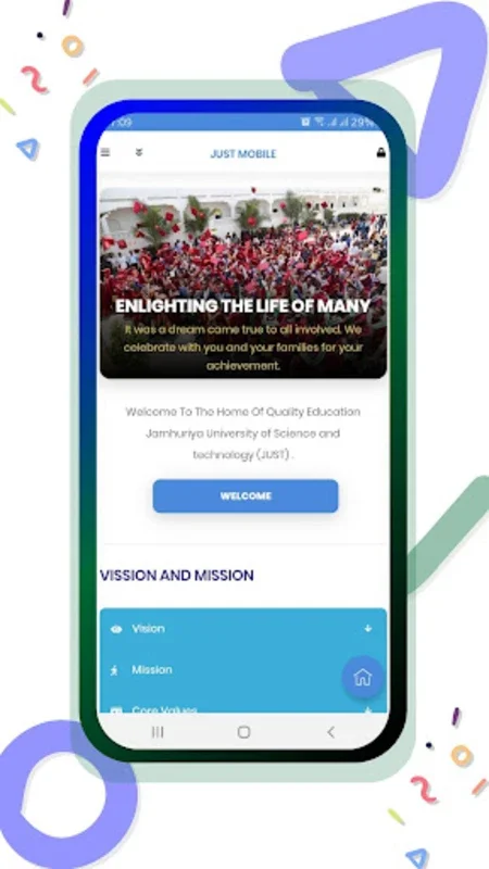 Jamhuriya University for Android: Streamlined Academic Experience