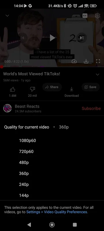 ReVanced Extended for Android: Enhanced YouTube Experience