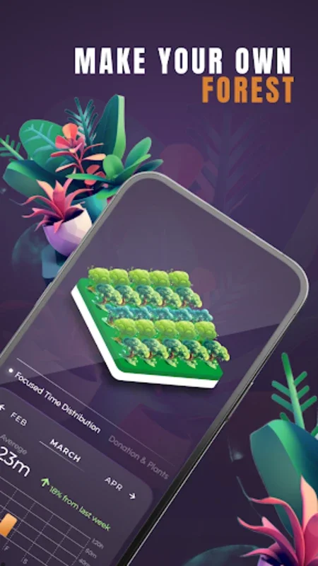 Grow Your Forest for Android: Virtual Trees for Real Reforestation