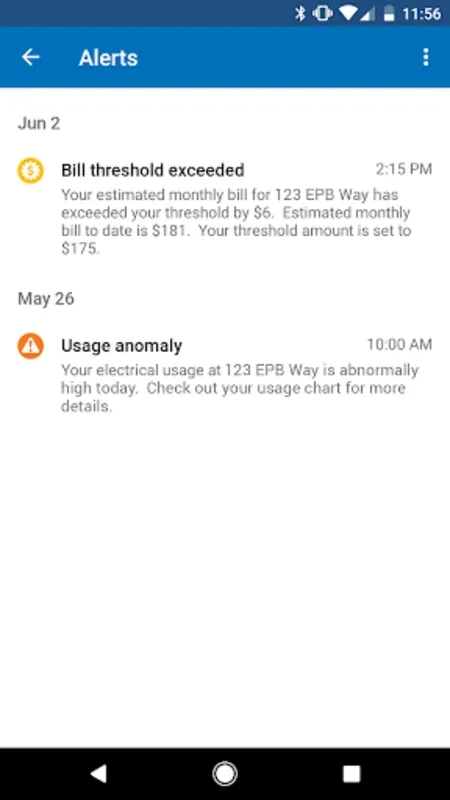 myEPB for Android: Manage Home Energy Efficiently