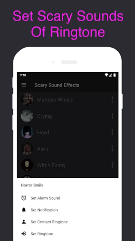 Scary Sound Effects - Ghost for Android: Over 100 Horror Sounds