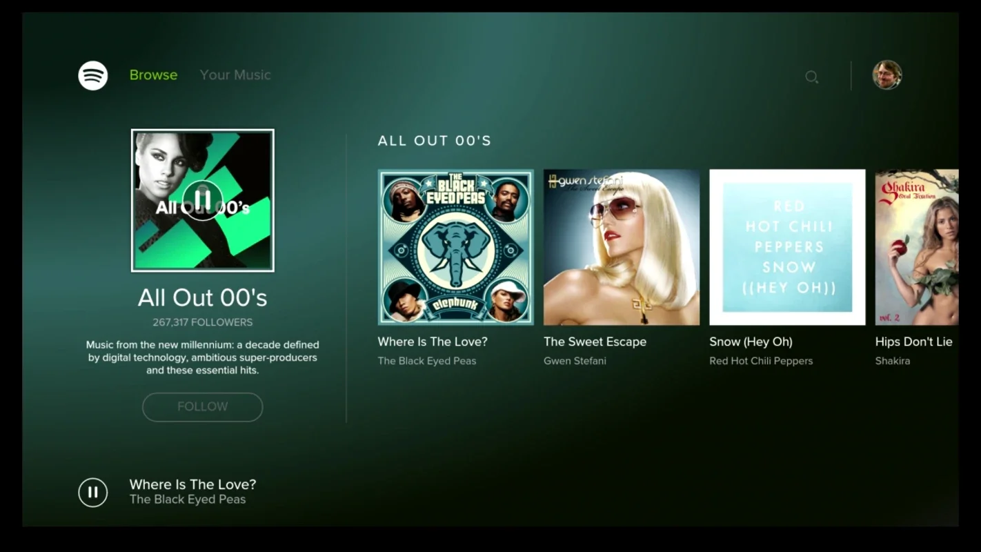 Spotify for Android TV on Android - No Download Needed