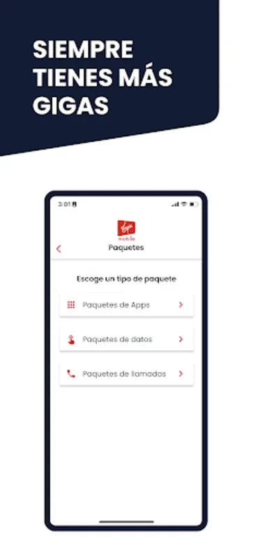 Virgin Mobile Colombia for Android: Effortless Mobile Account Management