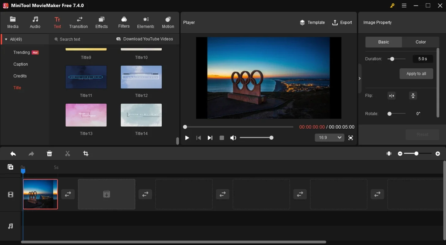 MiniTool MovieMaker: Free and Easy Video Editing Software for Windows