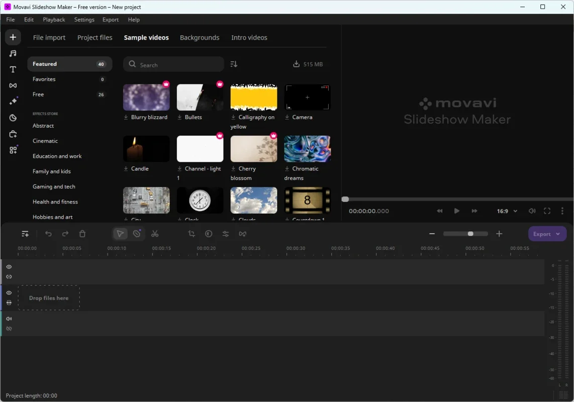 Movavi Slideshow Video Maker for Windows: Create Stunning Slideshows