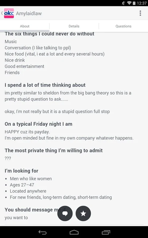 OkCupid for Android - Connect with Others Easily