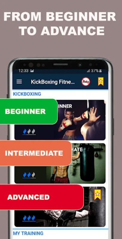 Kickboxing fitness Trainer for Android - Boost Fitness & Metabolism