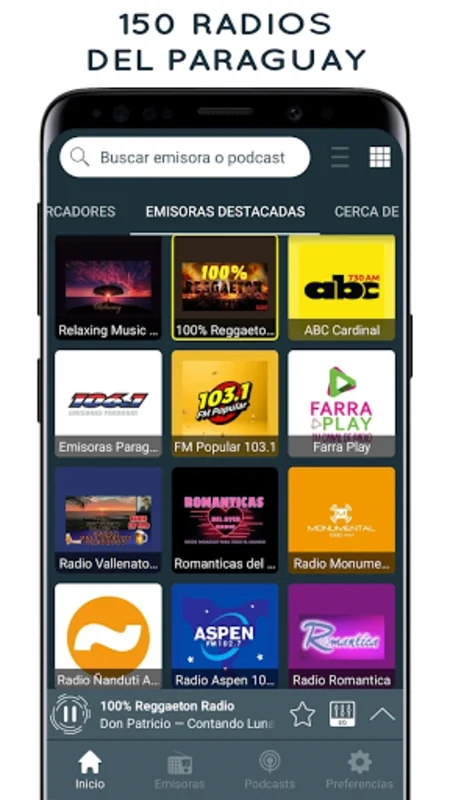 Radios de Paraguay AM y FM for Android - Stream Paraguayan Stations