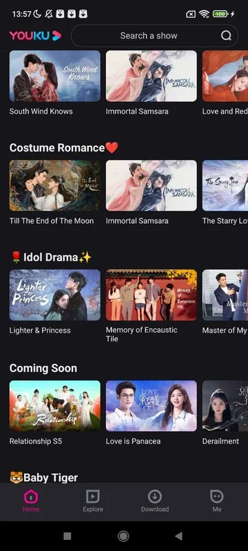 YOUKU (International) for Android: Your Gateway to Asian Cinema and K-dramas