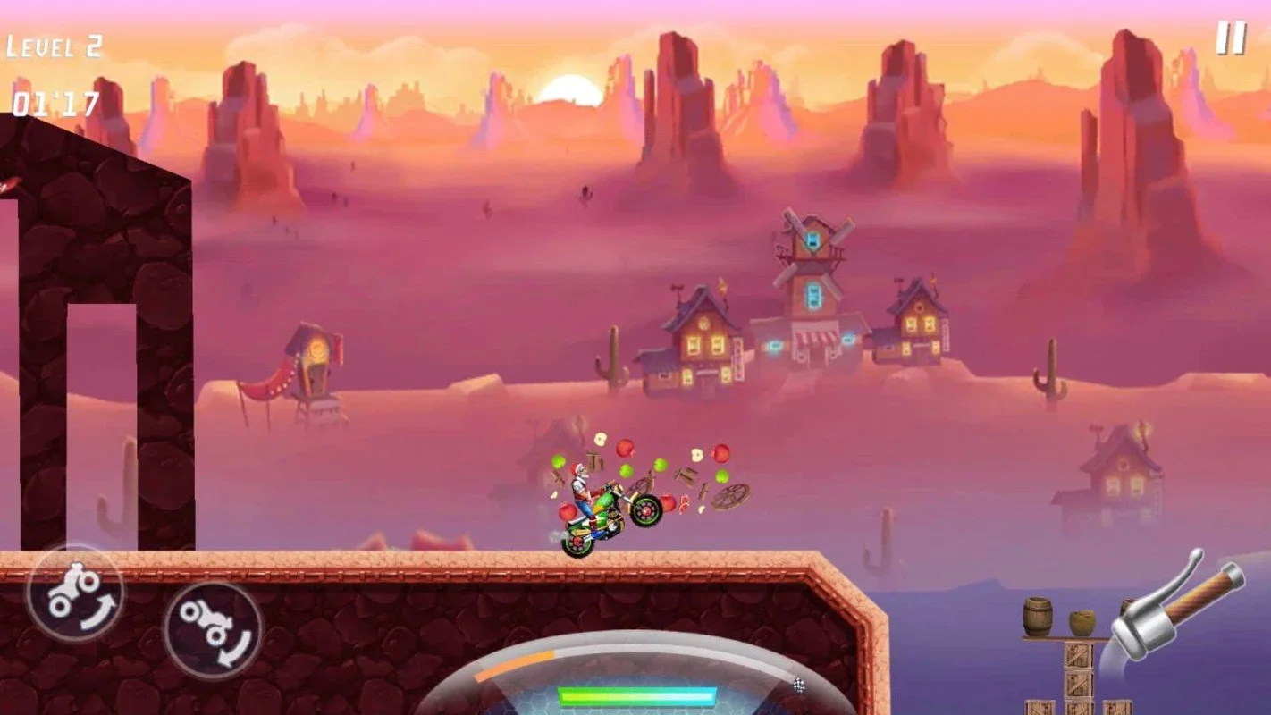 Rush To Crush for Android - An Action-Packed Motorcycle Game