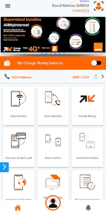 Orange Yame for Android - Streamlined Finance & Management