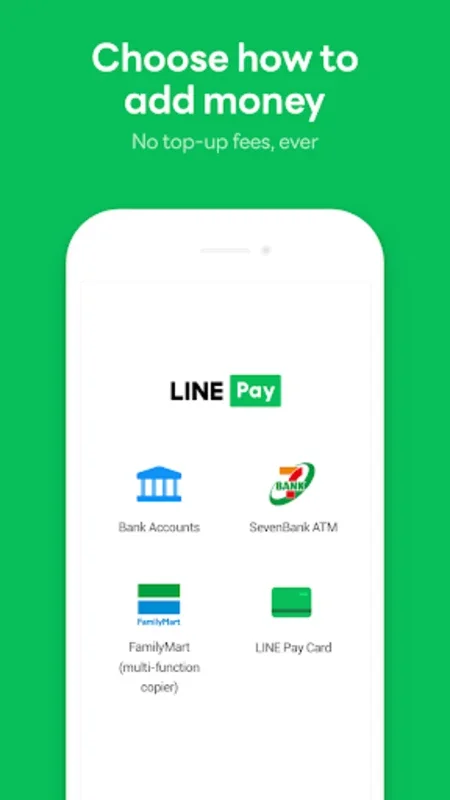 LINE Pay for Android - Efficient Mobile Payments