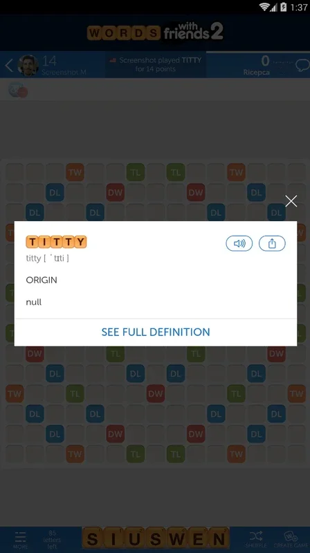 Words With Friends 2 for Android - No Downloading Required