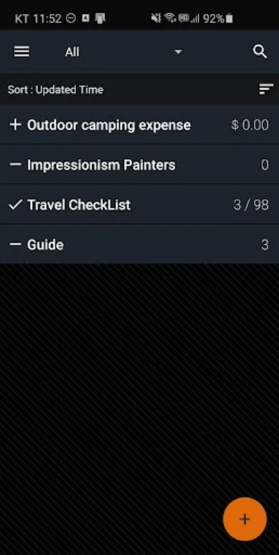 List3 for Android: Simplify Task and Expense Management