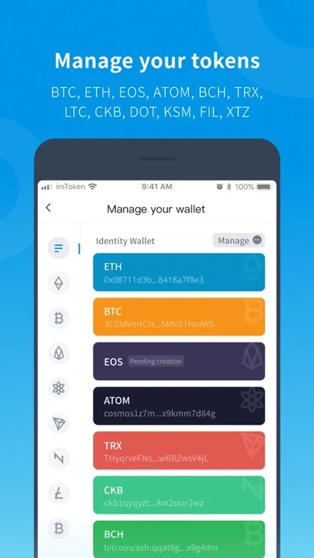 imToken for Android - Secure Multi-Crypto Wallet