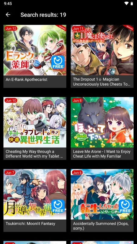 Alpha Manga: Read Isekai Manga for Android - No Downloading Required