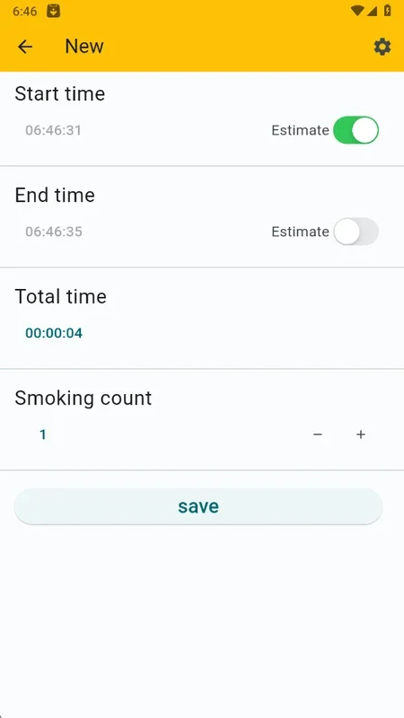 Typical Quit Smoking: Quit Smoking with Data-Driven Tracking on Android