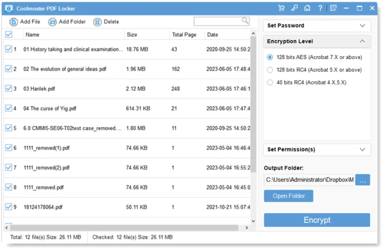 Coolmuster PDF Locker for Windows - Secure Your PDFs