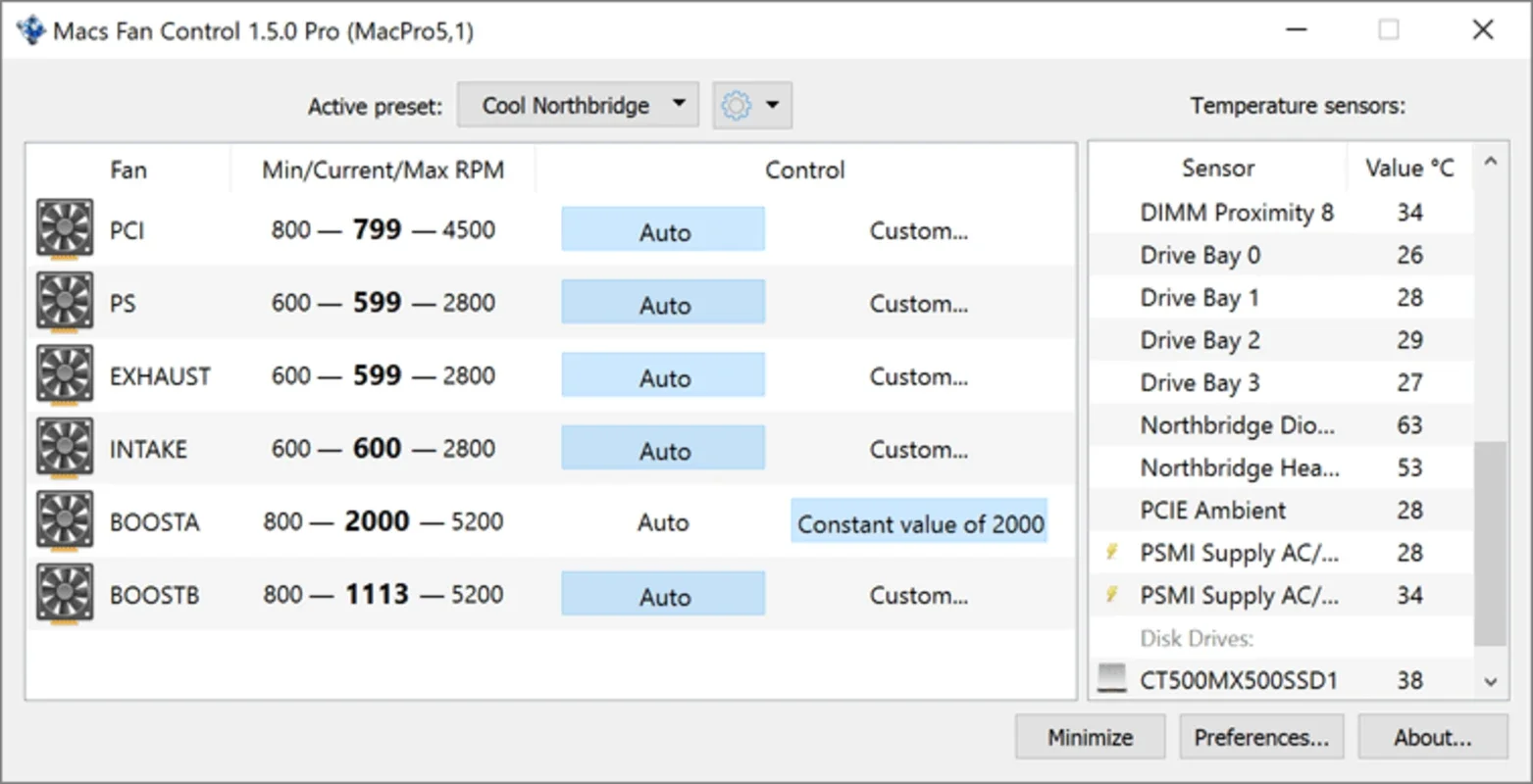 Macs Fan Control for Mac - Control Your System Fans Easily