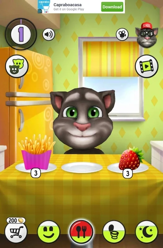 My Talking Tom on Android: Care for Your Virtual Cat