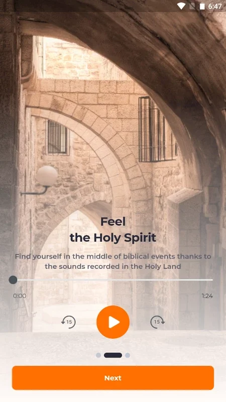 The Audio Bible for Android - Immersive Spiritual Experience