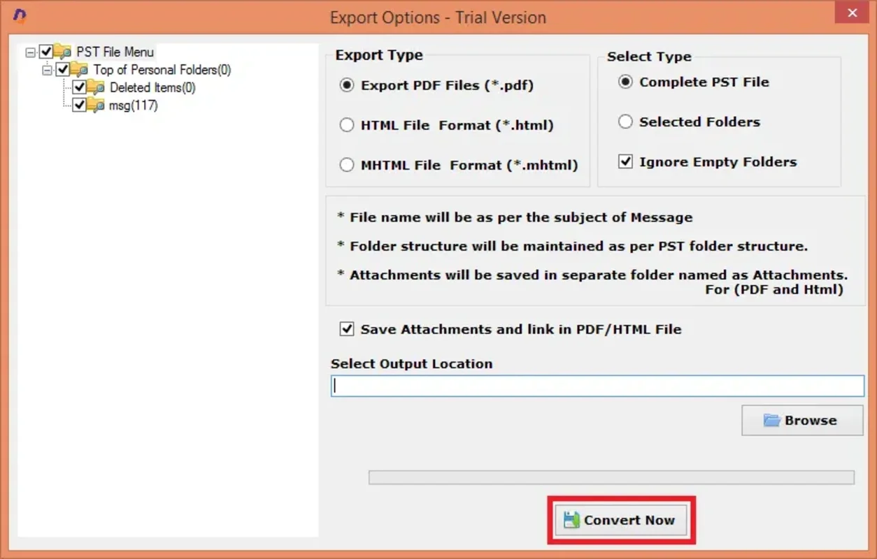 DataVare PST To PDF Converter Expert for Windows: Effortless PST to PDF Conversion