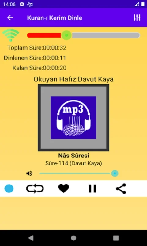 Kuran-ı Kerim Dinle for Android - Immersive Quran Listening