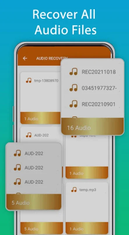 Recover Audio for Android - Effortless Audio File Recovery