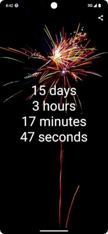 New Year Countdown for Android - Precise Countdown with Custom Backgrounds