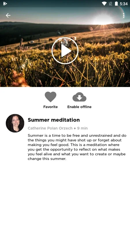 Mindfulness App for Android - Guided Meditations for Inner Peace