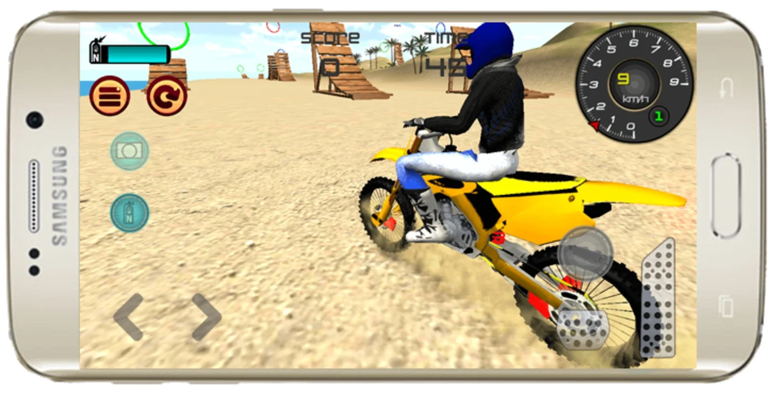 Motorcross Beach Stunts 3D for Android: Thrilling Stunt Game