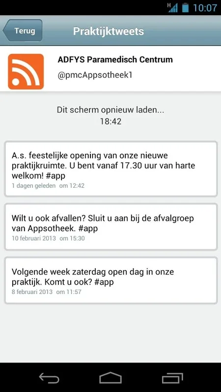 AfsprakenApp for Android - Manage Healthcare Appointments