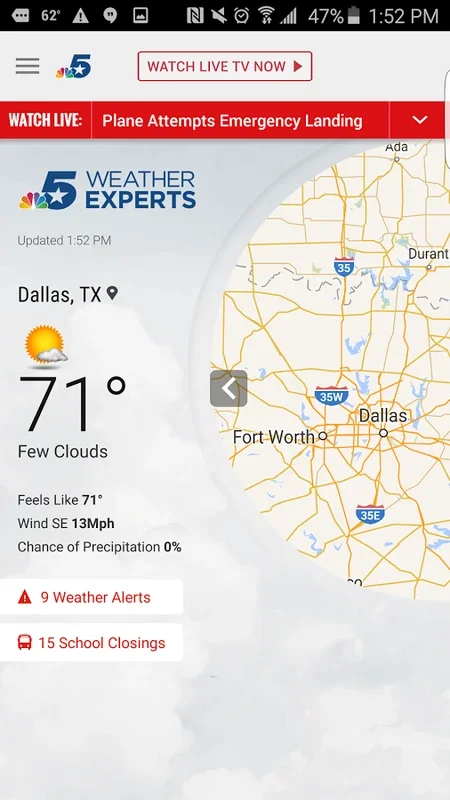 NBC 5 DFW for Android - Comprehensive Local Info Hub