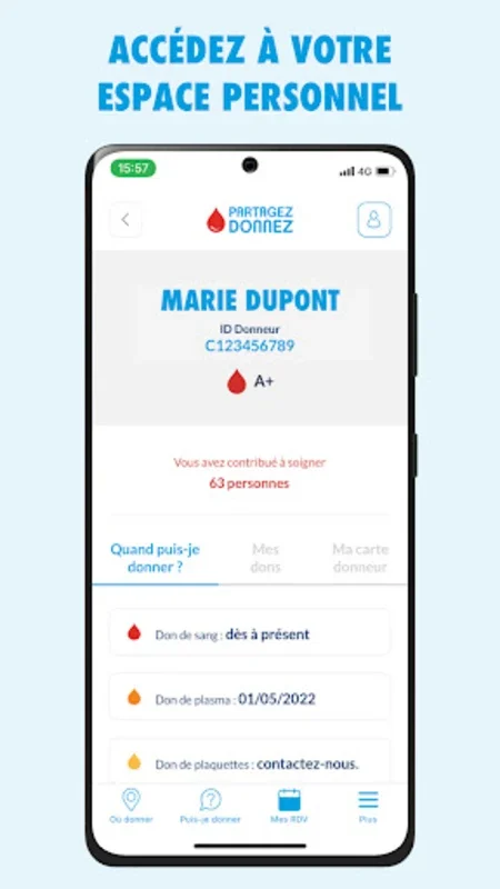 Don de sang for Android - Streamline Blood Donation with AppHuts