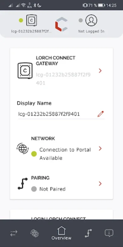 Lorch Connect Gateway App (LCG) for Android - Simplify Connectivity