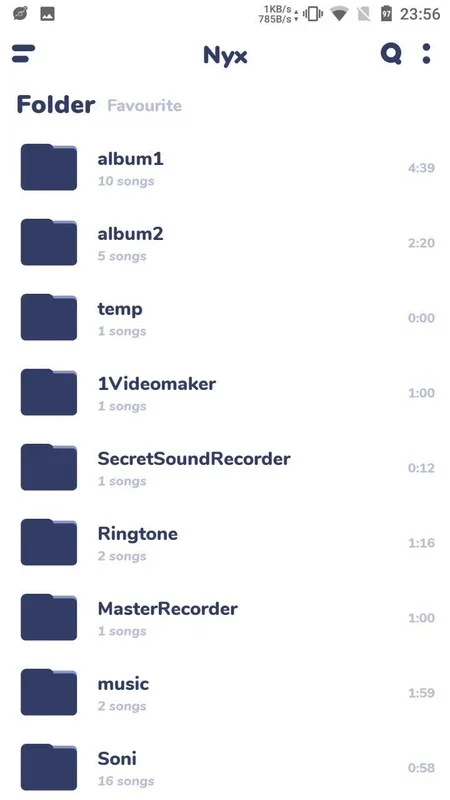 Nyx Music Player for Android - Organize and Enjoy Your Music
