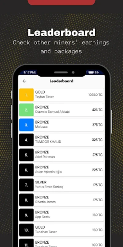 TTcoin Trees for Android - Earn Eco-Crypto Bi-Daily