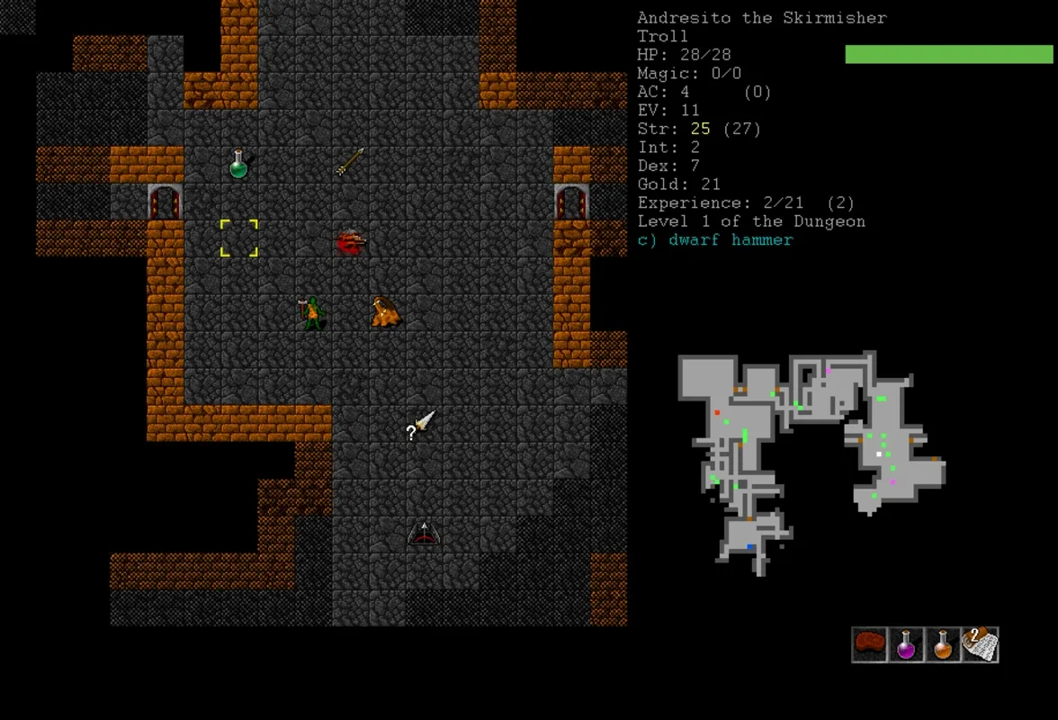 Dungeon Crawl Tile Version for Windows - A Visual Upgrade