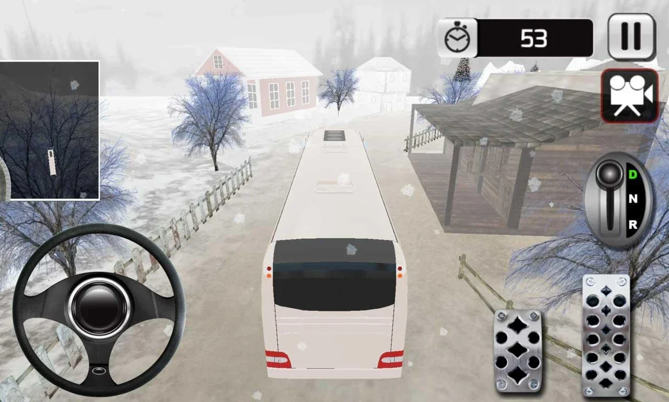 Winter Tour Bus Simulator for Android - Master Icy Roads