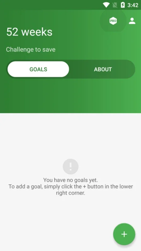 52 Weeks for Android - Empowering Your Goals