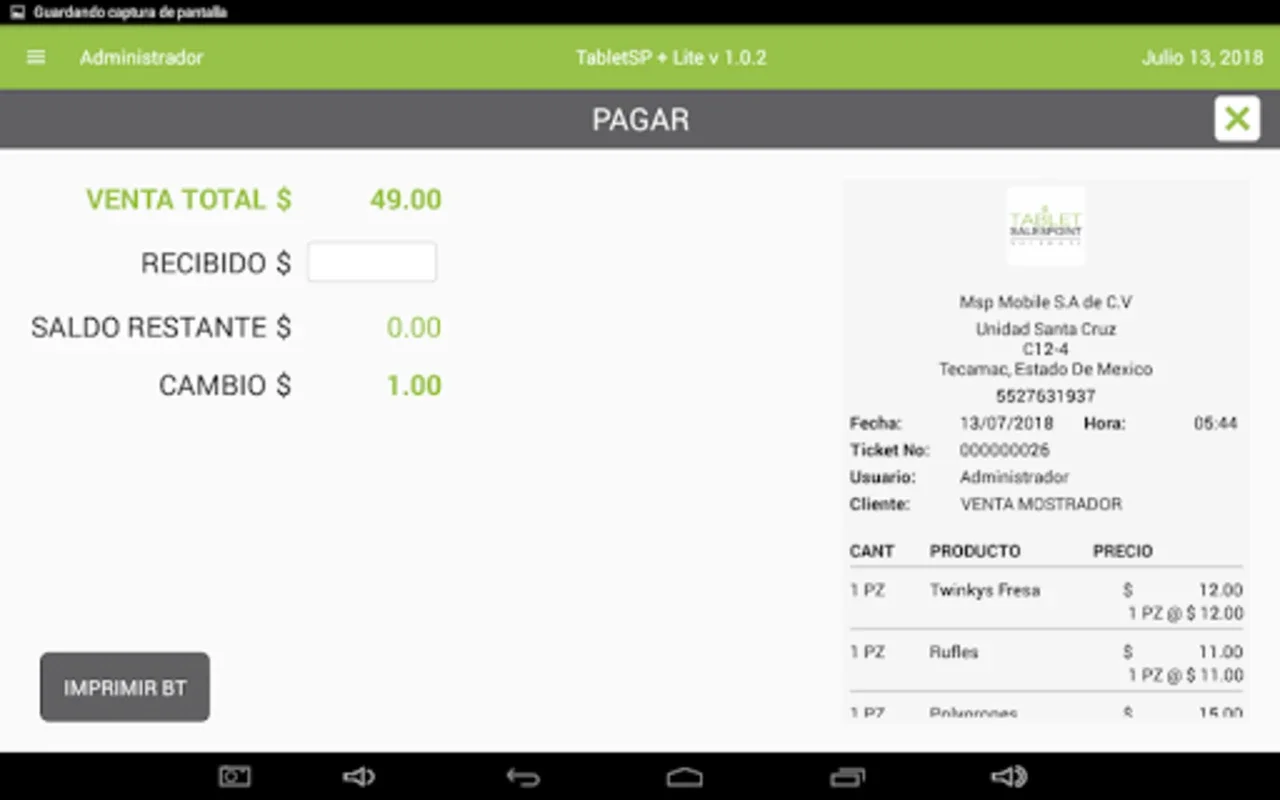 TabletSP + for Android: Optimize Retail Sales with Tablet - Friendly POS